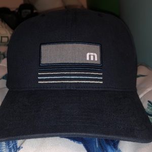 Navy Travis Mathew flex fit hat L-XL